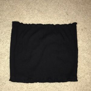 Black tube top